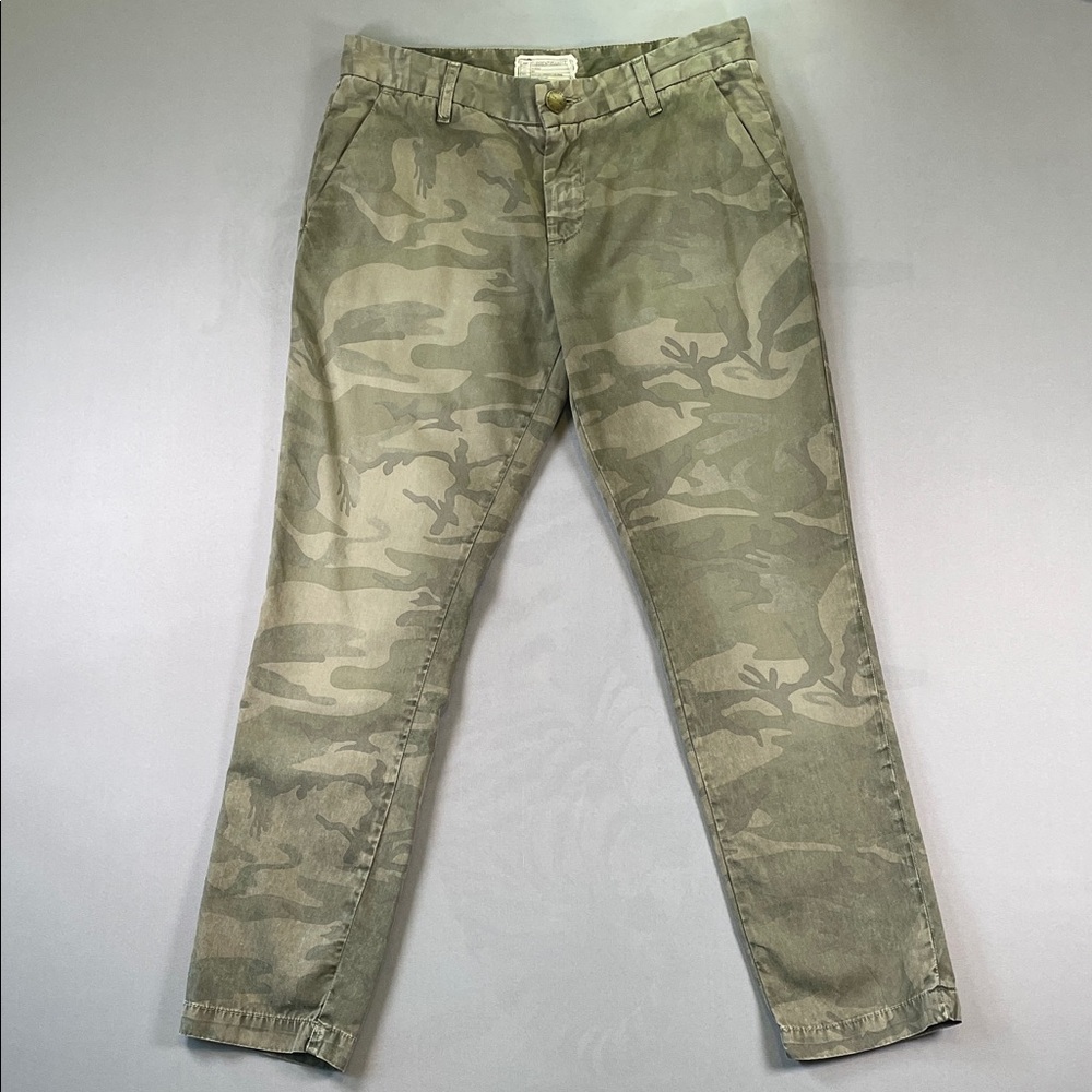 Current/Elliott Buddy Trousers Light Army Camo - 26